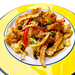 39. Salt& Chilli Shred Chick 椒鹽雞絲 