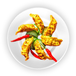 Chicken Curry Dumplings 咖喱餃 